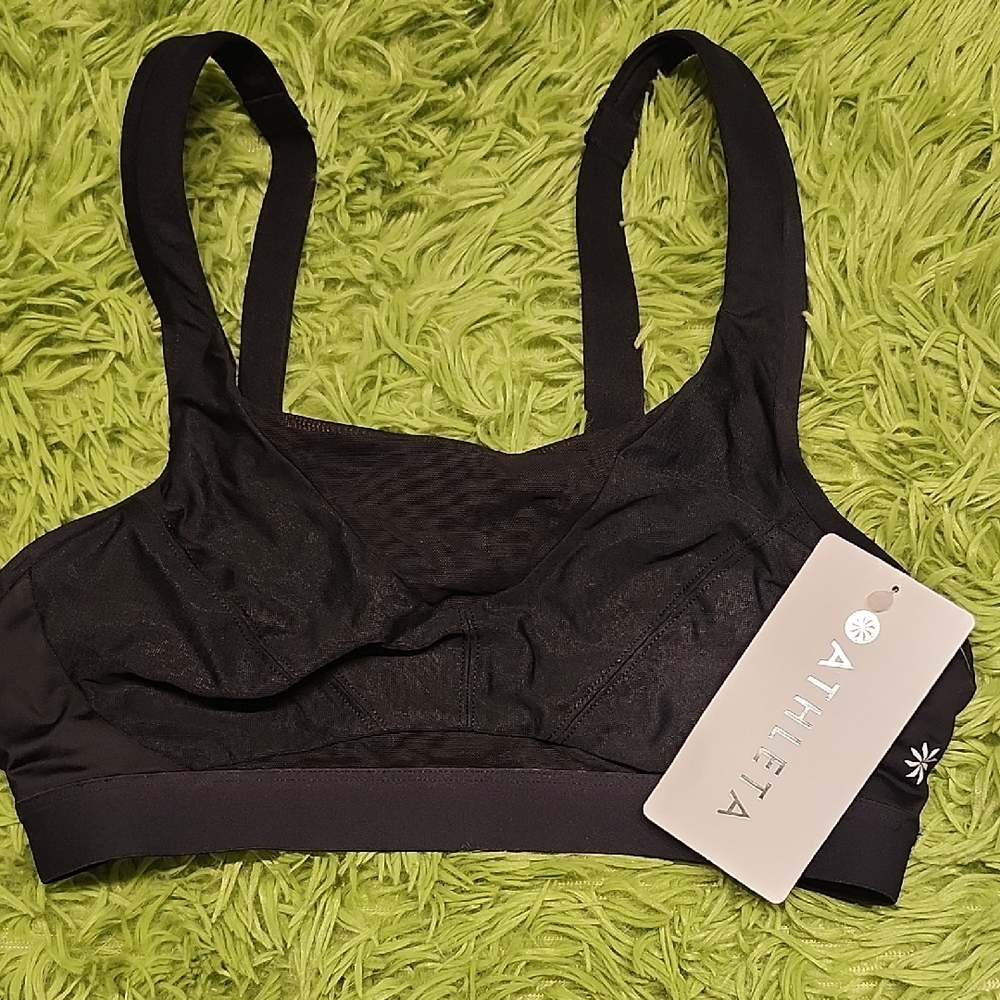 Athleta Midnight Black Sports Bra